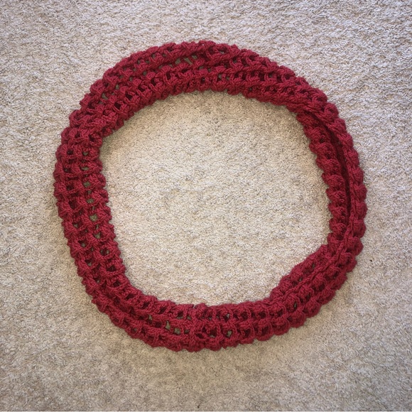 Handmade Knit Infinity Scarf - Picture 2 of 4